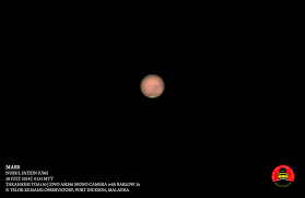 Kini saintis telah menemui satu bukti dimana terdapat aliran air di permukaan marikh. Planet Telok Kemang Observatory