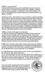 Service Dog Cards 50 Ada Service Dog Information Cards State Your Rights Service Dog Ada Info Cards State Your Legal R Service Dogs Ada Service Dog Dog Cards