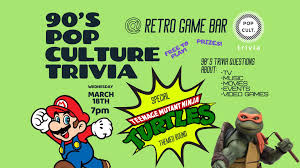 Here are some of the weird tv moments, memes, documentaries, and shows that got us through it all. 90s Pop Culture Trivia At Retro Game Bar With Tmnt Themed Round 18 Mar 2020