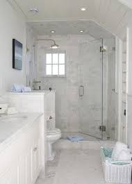 Minimalist master bathroom with glass shower cabin. Small Master Bathroom Ideas Pinterest Small White Bathrooms Master Bathroom Design Bathroom Layout