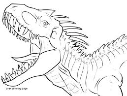 Trex Coloring Page Digital Download Kids Coloring Page Dinosaur For Dinosaur Coloring Pages Dinosaur Coloring Dinosaur Drawing