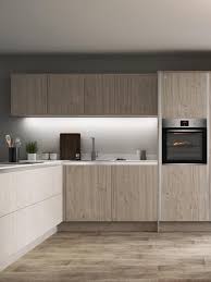 Shop with confidence on ebay! Greenwich Light Grey Oak Handleless Kitchen Fitted Kitchens Howdens