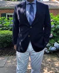 Navy Blue Blazer With White Pants Part 2 Tailor Barber A Men S Style Fashion Grooming And Lifestyle Blog Navy Blue Blazer Combinations Navy Blue Blazer Blue Blazer