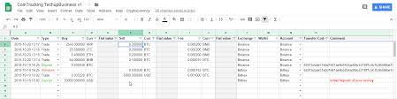 Free Crypto Portfolio Tracker Based On Google Sheets By Techupbusiness Medium