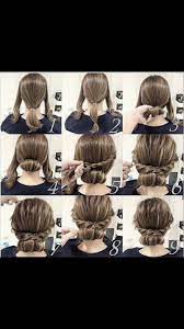 Do you have medium length hair? Easy Updo For Medium Length Hair Long Hair Styles Hair Styles Curly Hair Styles
