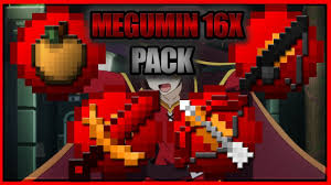 ☆ Minecraft PvP Texture Pack l MEGUMIN 16X [1.7/1.8] ☆ - YouTube