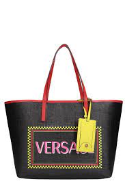Versace Black Leather Tote Bag Black Leather Tote Bag Leather Tote Bag Black Leather Tote