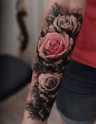 Extreem Gave Sleeve Tattoo S Die Je Echt Moet Zien Opzoek Naar 65 000 Tattoo Voorbeelden A A Kli Rose Tattoos For Women Rose Tattoo Sleeve Forearm Tattoo Girl