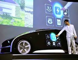 Toyota Touch Screen Concept Car Futuristic Cars Toyota Concept Car Toyota