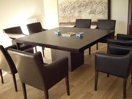 What is the exact dining table size you need to create visual balance in your design? 20 Splendid Square Oak Dining Room Tables Home Design Lover