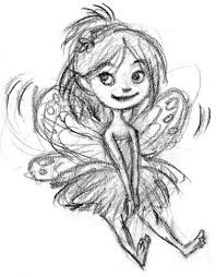 Pin By Nanette South Clark On Mermaids And Fairies Fairy Sketch Fairy Drawings Princess Drawings