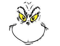 Free Svgs For Christmas Ornaments Grinch Face Svg Grinch Cricut Grinch Coloring Pages