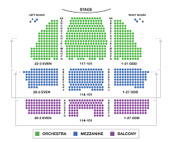 organized seattle repertory theatre seating chart longacre