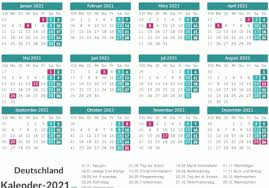 Der jahreskalender 2021 zum kostenlosen download. Kalender 2021 Zum Ausdrucken Kostenlos