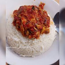 Sweet Scented Basil Flower On Instagram Rice And Palm Oil Flaked Fish Stew Rice Titus Fish Mackerels Nigerian Foodiefriday Juma Foodie Fish Stew Stew
