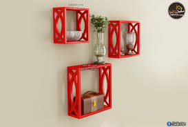 ارفف حائط مربعات 3 قطع سفير ارت للديكور Wall Shelves Home Decor Wall