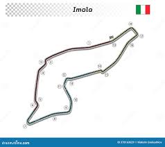 Imola Circuit for Motorsport and Autosport Stock Vector - Illustration of  road, italy: 378163629