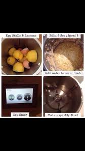 Egg Shell And Lemon Wash Thermomix Recipes Egg Shells Eggs