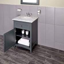 Veebath high gloss white sobek mid edged bathroom vanity unit and basin (600mm) 400mm modern white compact wall hung vanity unit bathroom basin sink. Savoy 600mm Marble Top Floorstanding Vanity Unit Charcoal Grey Bathstore