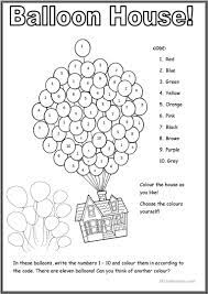 Balloon House Worksheet Free Esl Printable Worksheets Made By Teachers English Activities For Kids English Worksheets For Kids English Lessons For Kids