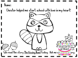 27 Kissing Hand Freebies And Teaching Resources The Kissing Hand Beginning Of Kindergarten Kindergarten First Day