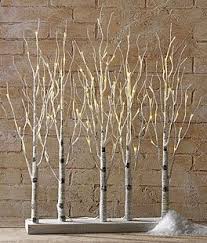 Pre Lit Led Trees Indoor Or Outdoor Use White Birch Trees Birch Tree Decor Lighted Branches