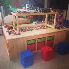 23 Diy Boys Lego Table Design Ideas With Storage Page 20 Of 25 In 2020 Lego Bedroom Lego Table Diy Lego For Kids