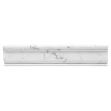 12 x 2 marble chair rail tile trim. Statuario Marble Chair Rail 2 5 X 12 100885771 Floor And Decor