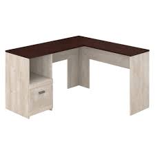 Shop gray l shaped desk & more. Townhill L Shaped Desk Washed Gray Madison Cherry Bush Furniture Target