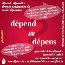 En sixième, j'ai appris le solfège. Gramemodepend Ou Depens Differencier Les Homophones Gramemo