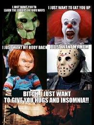 Chucky Jason Voorhees And Freddy Krueger Image Horror Movies Funny Funny Horror Horror Movies Memes