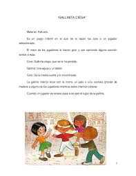 Manual de juegos tradicionales monografias com. Juegos Infantiles Tradicionales Los Ojos Homerun Diez