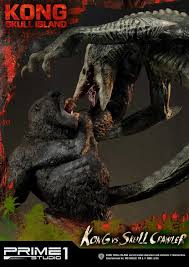But now that the titans converge upon skull island kong's rage has risen. Kong Vs Skull Crawler Kong Sku Statue Prime 1 Studio