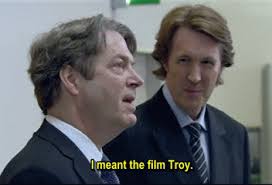 Duck o' Death — For Peter Mannion, the fall of Troy evokes Alfred,...