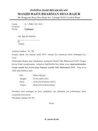 Academia edu is a platform for academics to share research papers. Contoh Surat Undangan Rapat Remaja Masjid Penggambar