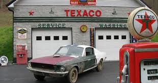 ford mustang old gas stations old gas pumps cool garages pinterest
