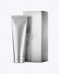 Download Metallic Plastic Tube With Metallic Box Mockup Halfside View In Tube Mockups On Yellow Images Object Mockups Box Mockup Mockup Free Psd Psd Template Free PSD Mockup Templates