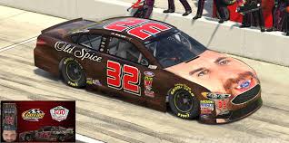 Corey lajoie will drive the no. 2019 32 Corey Lajoie Lajoies Face Old Spice Daytona 500 By Shawn Howell Trading Paints