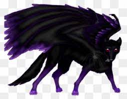 Maybe you would like to learn more about one of these? Black Wolf Commissionrequest By Direwolfwere Mythical Wolves With Wings Free Transparent Png Clipart Images Download