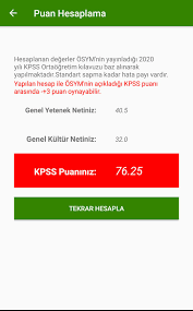 Sayfamız üzerinden ayrıca merak ettiğiniz birçok sorunun cevabını bulabilirsiniz. Android Icin Kpss Ortaogretim Puan Hesaplama Apk Yi Indir