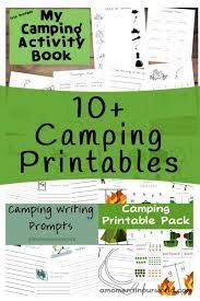 Are you looking for free printable activities for kids? 10 Camping Printables Simple Living Creative Learning