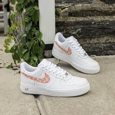 New Women S Nike Air Force 1 Louis Vuitton Monogram Sneakers Size 8 5 Nike Shoes Women Louis Vuitton Shoes Sneakers Nike Shoes Outfits