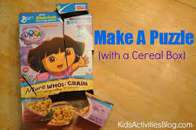 Maybe you would like to learn more about one of these? Make A Puzzle With A Cereal Box