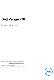 Hello i have dell android tablet t01c on pattren lock. Dell Venue 7 User Manual Pdf Download Manualslib