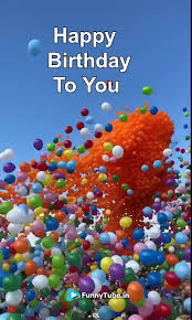 Birthday Images Free Download For Whatsapp Whatsapp Video Happy Birthday Wish Video With Lots Of Balloons In 2020 Birthday Wishes Happy Birthday Song Happy Birthday Wishes