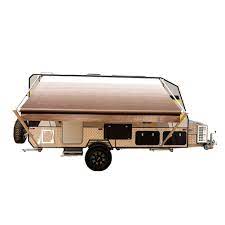 Retractable Rv Patio Awning 8 X 8 Feet Brown Fade Aleko Patio Awning Rv Awning Fabric Awning