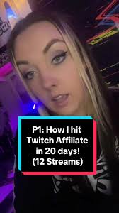 How I hit Twitch affiliate in 20 days! 🎮 The 2 hardes affiliate milestones  to achieve🎉 are having 50 followers & having an avaerage of 3 viewers per  stream. By using an app called Restream you can ...