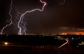 Letter: Instead of moisture, a lightning storm with a message from above