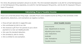 Esl modals of deduction and speculation games, activities and worksheets to help you teach your students how to make deductions and speculate. Solved For 2016 The Personal Exemption Amount Is 4 050 Chegg Com