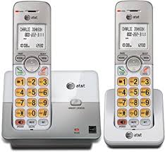 How to check your voicemails. Amazon Com At T El51203 Dect 6 0 Phone With Caller Id Call Waiting 2 Cordless Handsets Silver Electronics